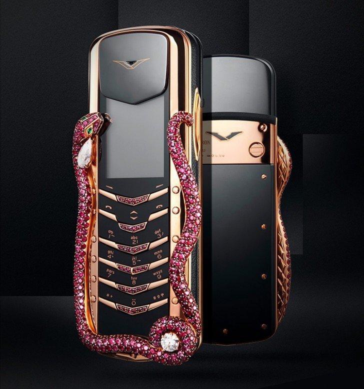 El celular mas barato de los mas caros del mundo: Vertu Signature Cobra - usd 310,000