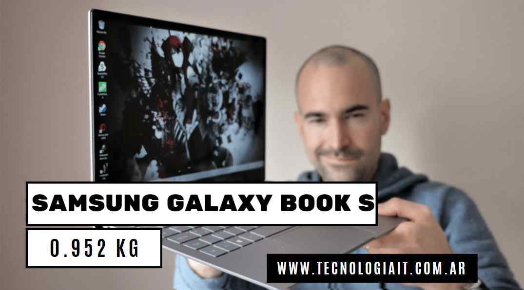 Galaxy Book S, una liviana y barata notebook de Samsung
