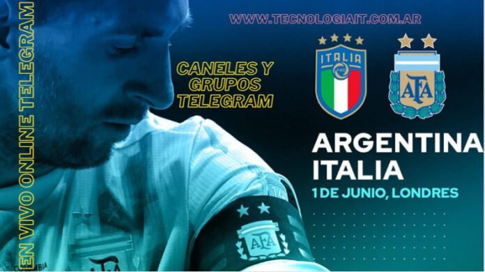 Ver Argentina vs Italia en Vivo Online por Telegram